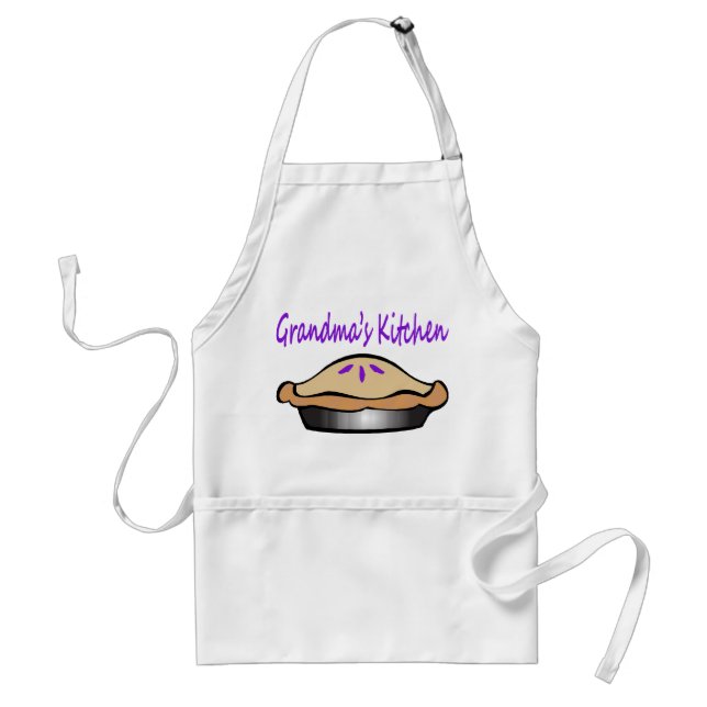Tablier Grandmas Kitchen Purple Pie (Devant)