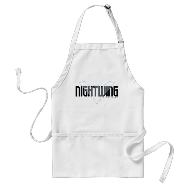 Tablier Graphique de nom high-tech Nightwing (Devant)