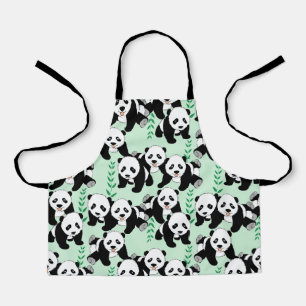 Tablier Graphisme des ours de panda