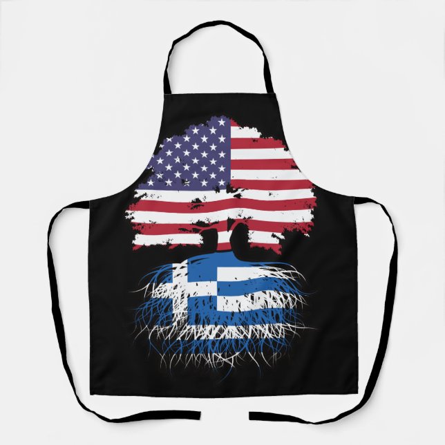 Tablier Grèce Grèce Grec Amérique États-Unis Amérique (Recto)