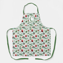 Green and Red Christmas Patterns - 