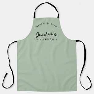 Tablier Green Best Chef a toujours personnalisé votre cuis