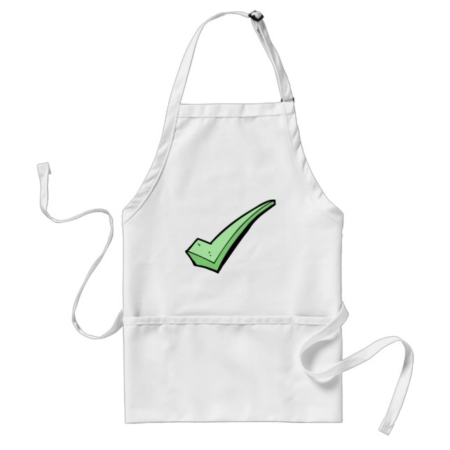Tablier Green Check Mark Tick Symbol (Devant)
