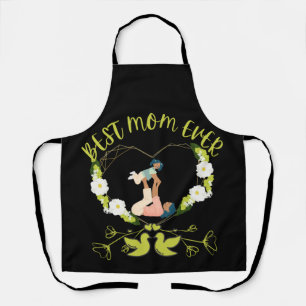 Tablier Green Floral Meilleure Maman Jamais Mère Et Fille