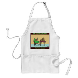 Tablier "Green Weenii "My Compliments to the Chef" Apron