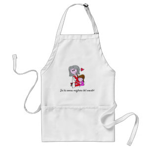 Tablier Grembiule da cucina Nonna migliore del mondo