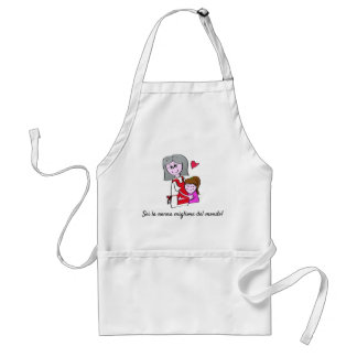 Tablier Grembiule da cucina Nonna migliore del mondo