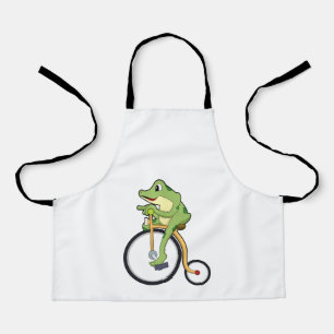 Tablier Grenouille au cirque avec vélo.PNG