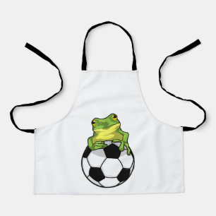 Tablier Grenouille avec ballon de football