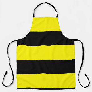 Tablier Grèves jaunes et noires