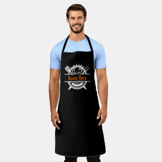 Tablier Grill Master - Personnaliser l'aire de texte perso
