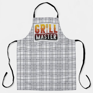 Tablier Grill Master sur toute la surface d'impression