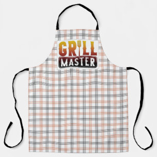 Tablier Grill Master sur toute la surface d'impression