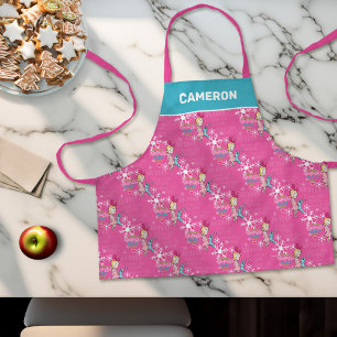 Tablier Grille Cindy-Lou Who Pink Motif de vacances