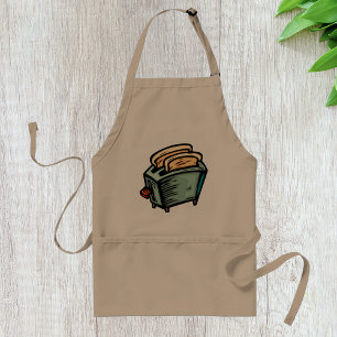 Tablier grille-pain vert