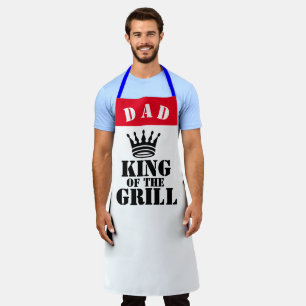 Tablier Griller Lover BBQ cool Roi amusant du Grill