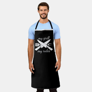 Tablier Griller personnalisé Barbecue Chef Apron, Mon Gril
