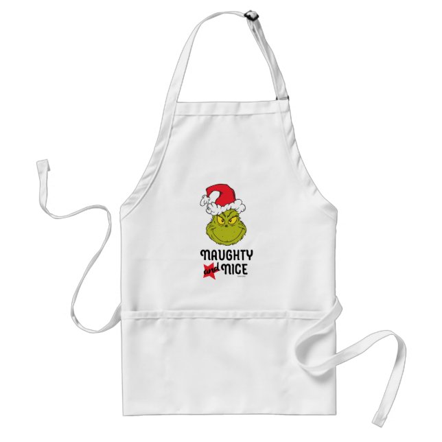 Tablier Grinch | Méchants et Gentils (Devant)