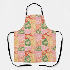 Tablier Groovy Retro Floral 