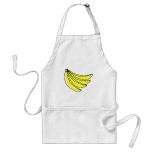 Tablier Groupe de bananes jaunes