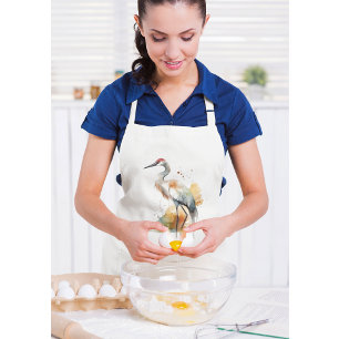 Tablier Grue d'errance, personnalisée