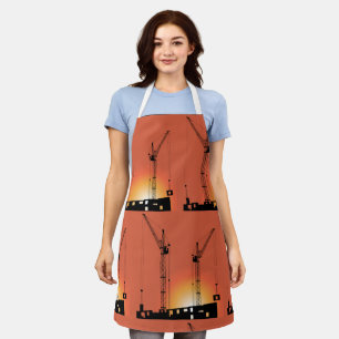 Tablier Grues Sur Un Bâtiment