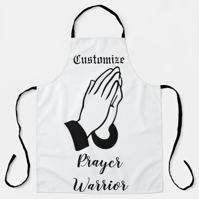 Tablier Guerrier de prière prier Thunder_Cove (Recto)