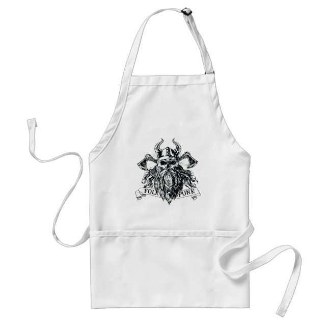 Tablier Guerrier viking porteur (Devant)