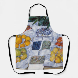 Tablier Gustave Caillebotte - Fruits disposés sur un étala