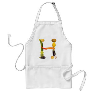 Tablier « H letter » of fruits and vegetables