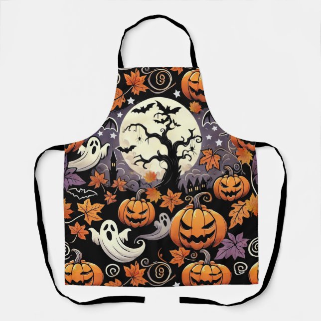 Tablier Halloween/Automne (Recto)
