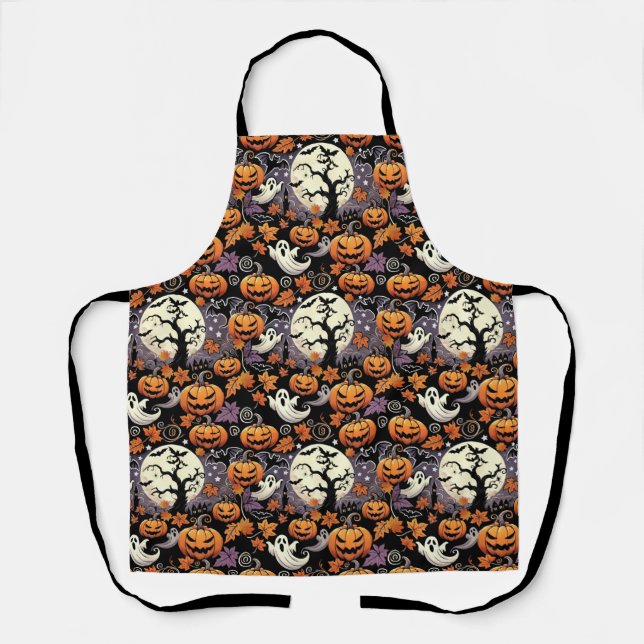 Tablier Halloween/Automne/Automne (Recto)