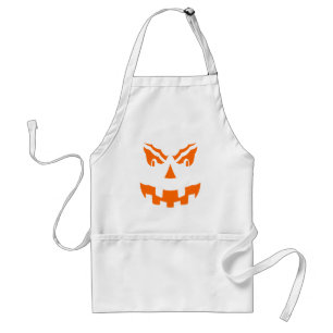 Tablier Halloween citrouille