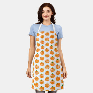 Tablier Halloween Citrouille Apron