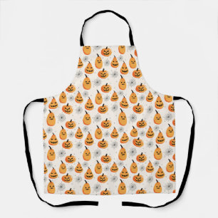 Tablier Halloween Citrouille Apron