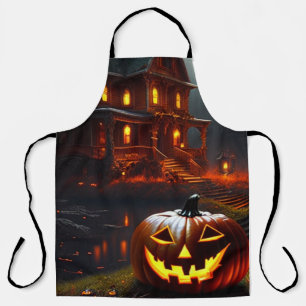 Tablier Halloween/Citrouille/Automne 