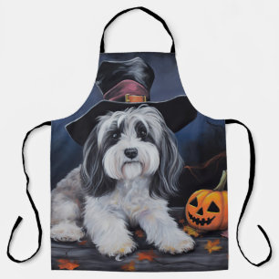 Tablier Halloween Citrouilles Havanais effraie
