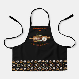 Tablier Halloween Faisons cuire des enfants magiques et am