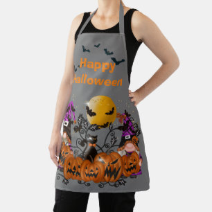 Tablier Halloween Grey Gray Gnome