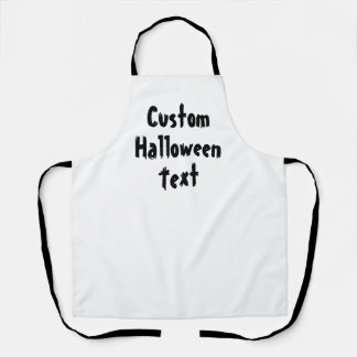 Tablier Halloween personnalisé