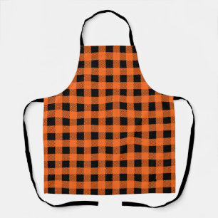 Tablier Halloween Plaid Apron