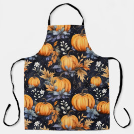 Tablier Halloween Pumpkin Pattern Apron