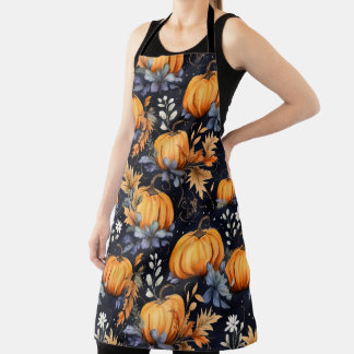 Tablier Halloween Pumpkin Pattern Apron