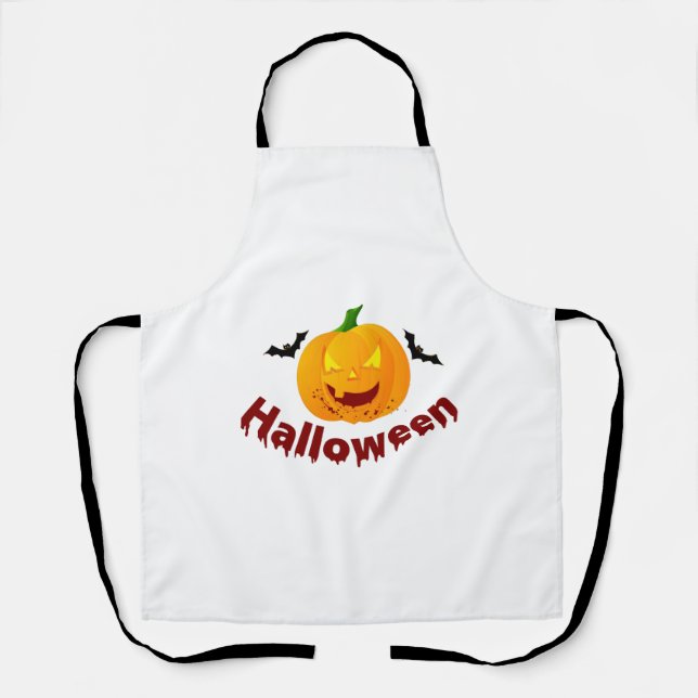 Tablier Halloween sanglant (Recto)