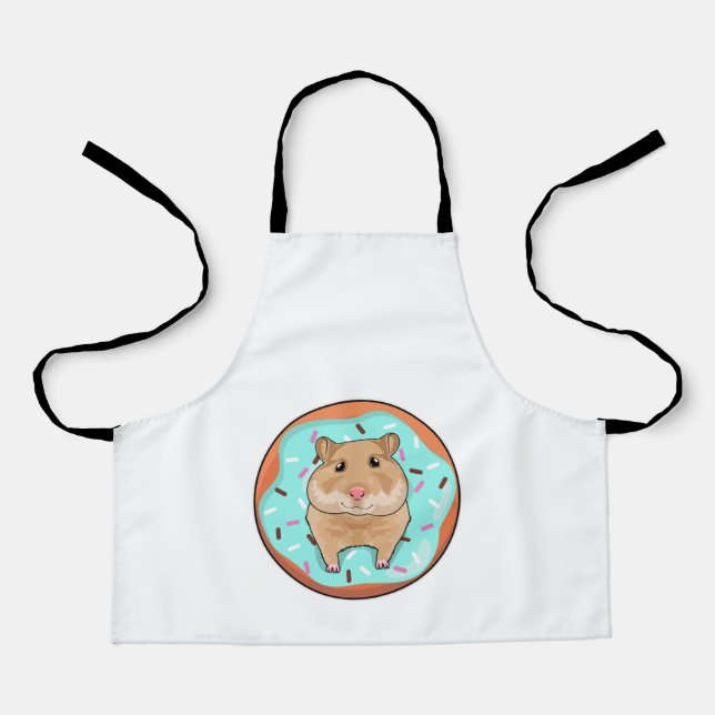 Tablier Hamster avec Donut (Recto)