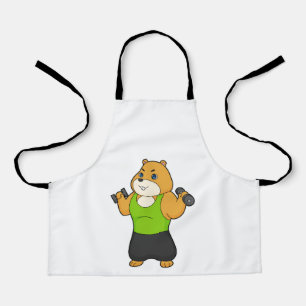 Tablier Hamster Fitness Dumbbell
