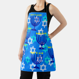 Tablier Hanoukka Menorahs