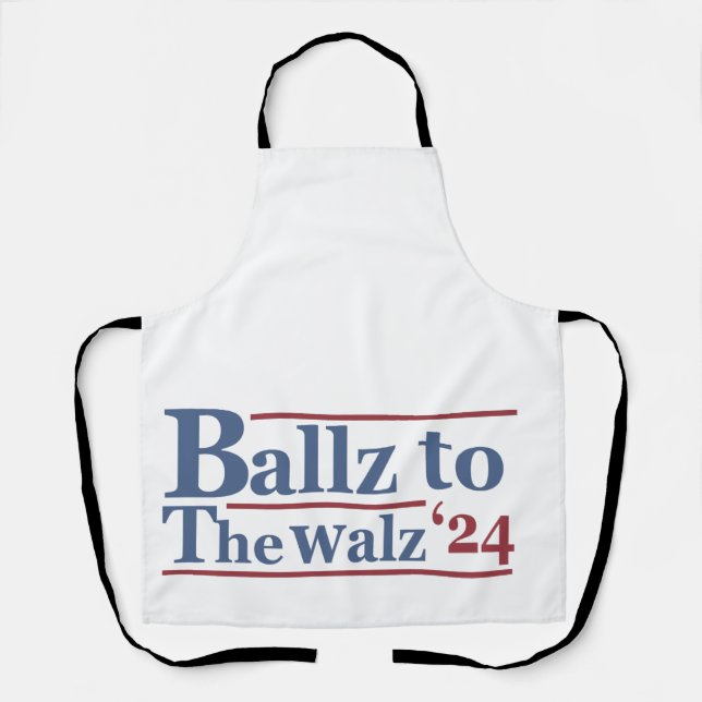 Tablier Harris Walz 2024 Election Kamala Tim Waltz America (Recto)