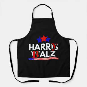 Tablier Harris Walz 24 Harry Balz 2024 Mème Démocrates