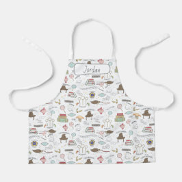 Tablier HARRY POTTER™ Motif Magique Minuscule